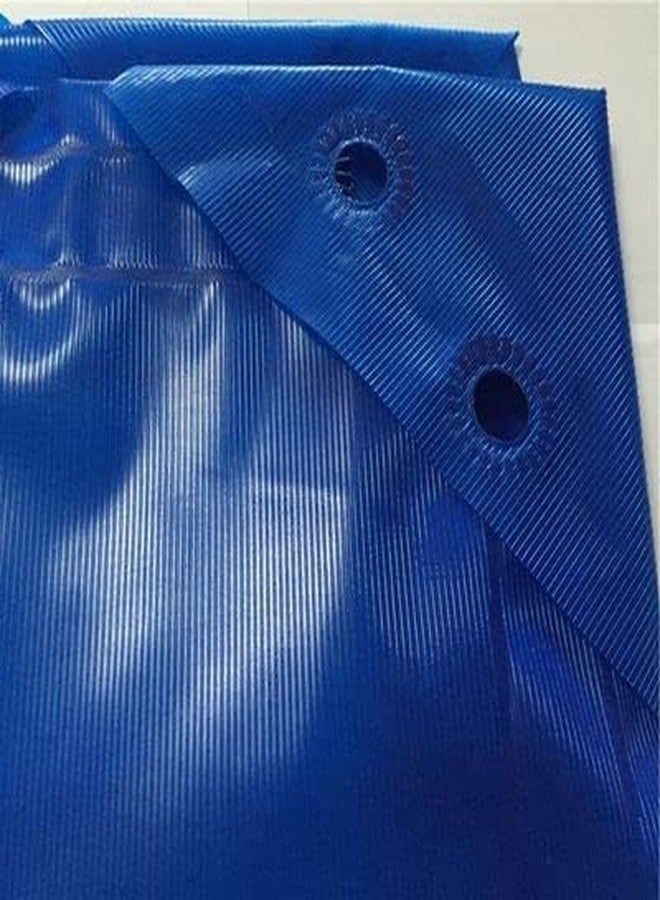 PlantaZee 9X12 FT. Plastic Film Tripal/Tarpaulin/90 GSM Tirpal (9X12FT.) || Extra Strong, UV Resistant, 100% Waterproof Virgin (Blue) - Image 2